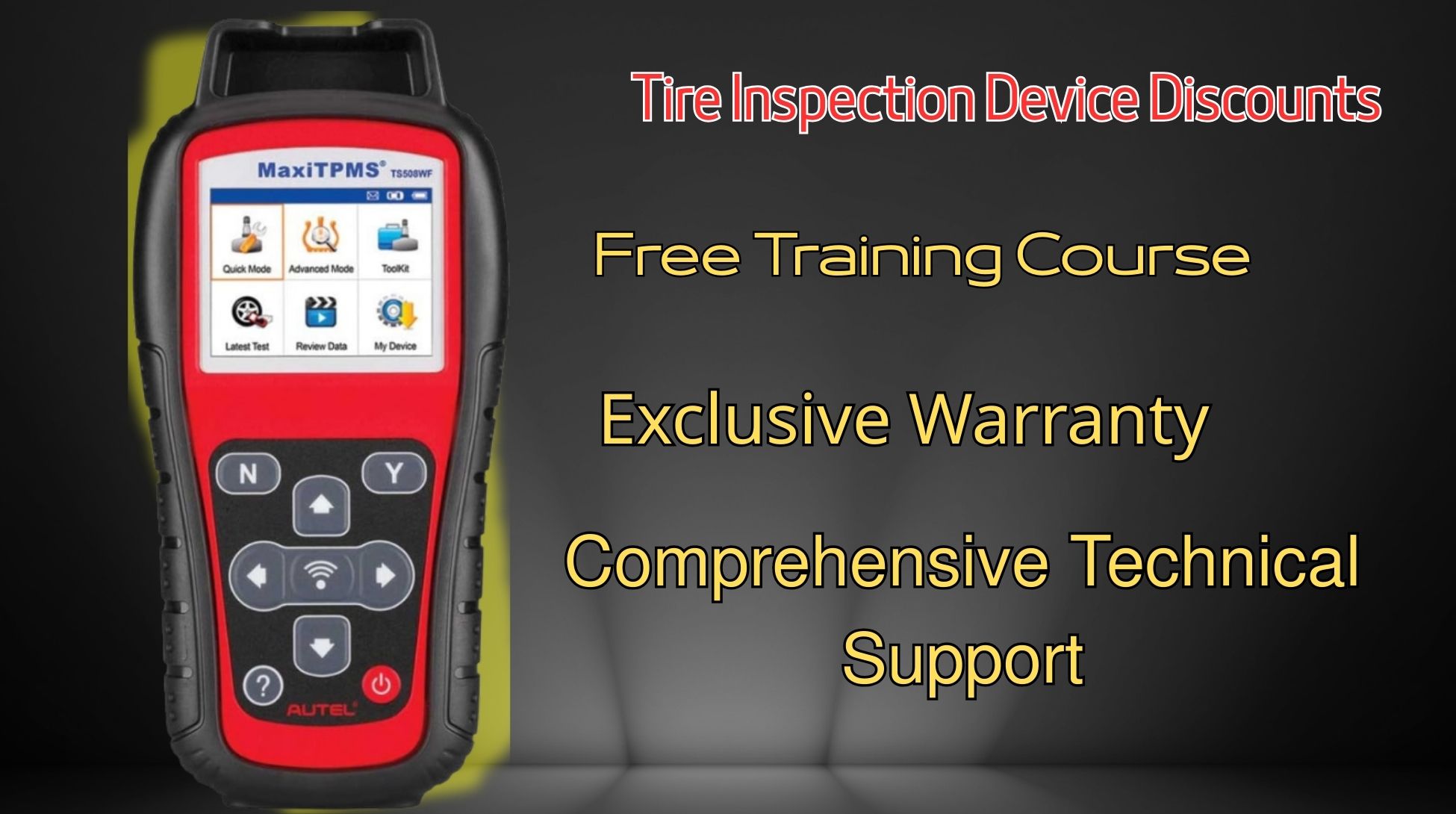 Tire Inspection Device Discounts
