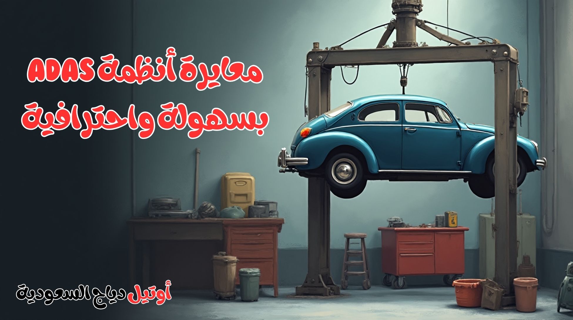 جهاز محاذاة عجلات السيارات Autel 3D ومعايرة أنظمة ADAS