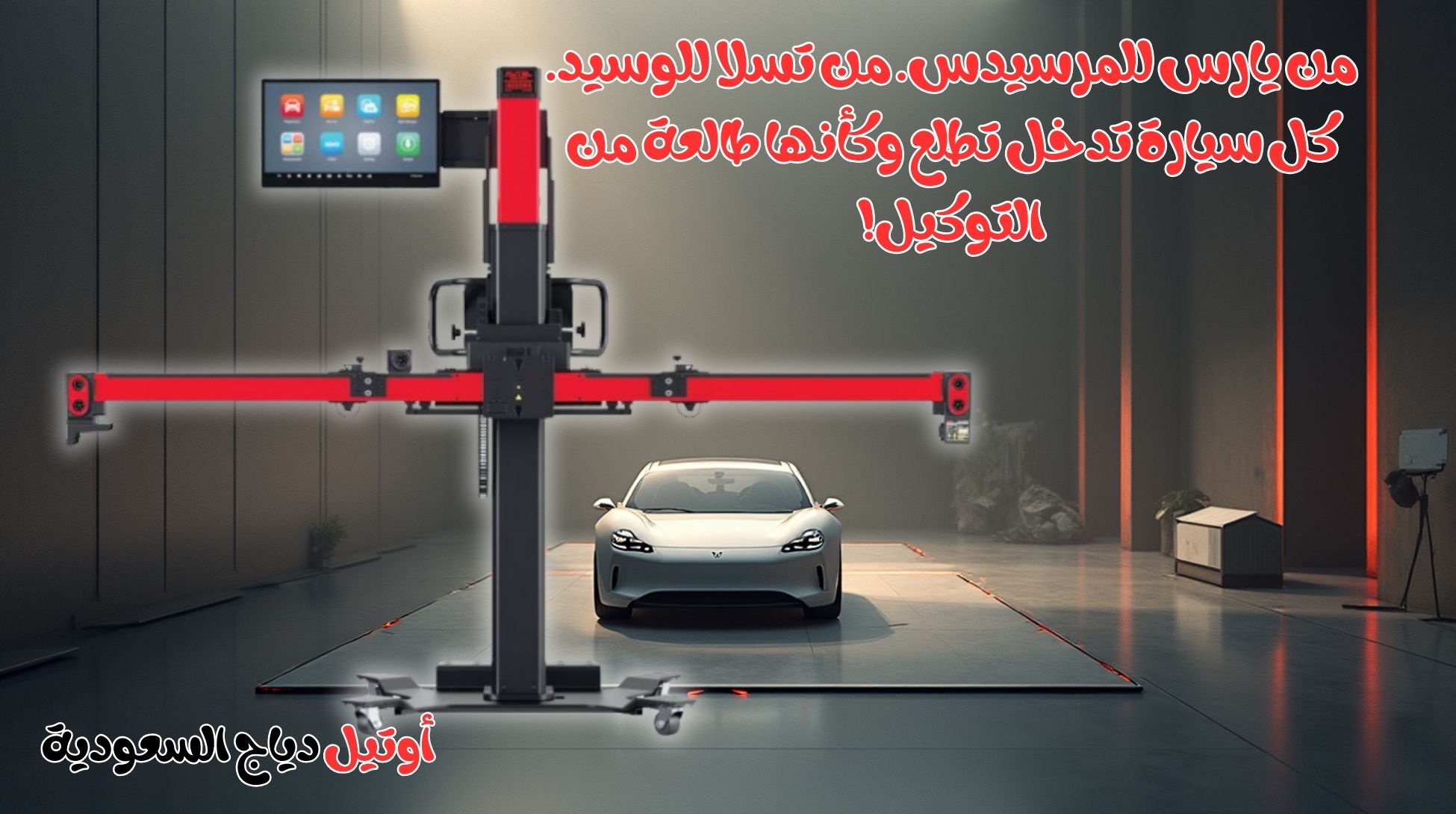 جهاز محاذاة عجلات السيارات Autel 3D ومعايرة أنظمة ADAS جهاز محاذاة عجلات السيارات Autel 3D ومعايرة أنظمة ADAS