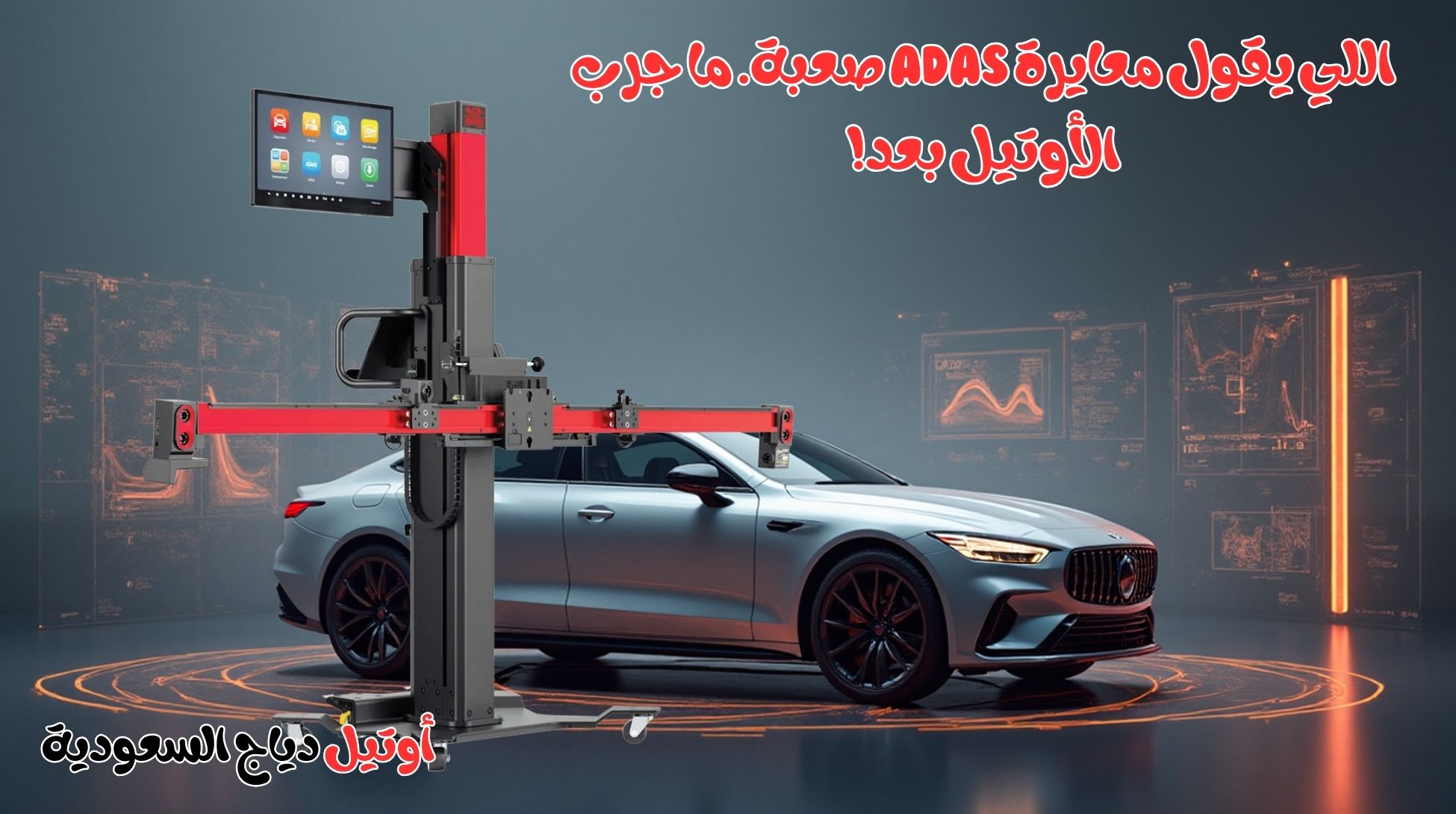 جهاز محاذاة عجلات السيارات Autel 3D ومعايرة أنظمة ADAS جهاز محاذاة عجلات السيارات Autel 3D ومعايرة أنظمة ADAS