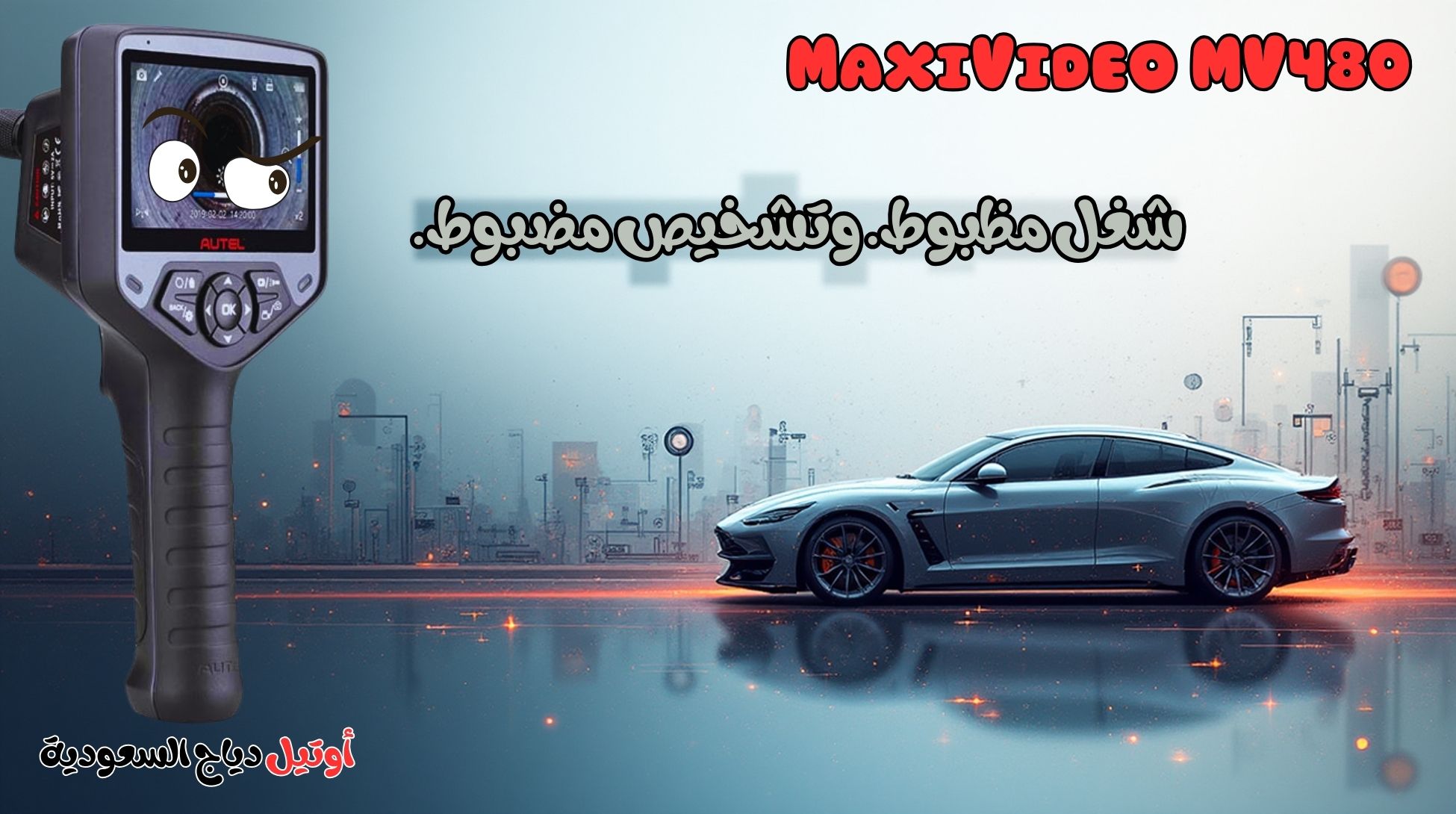 كاميرا فيديو السيارات MaxiVideo MV480 كاميرا فيديو السيارات MaxiVideo MV480