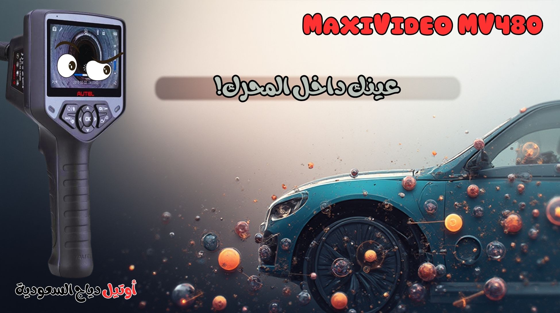 كاميرا فيديو السيارات MaxiVideo MV480 كاميرا فيديو السيارات MaxiVideo MV480