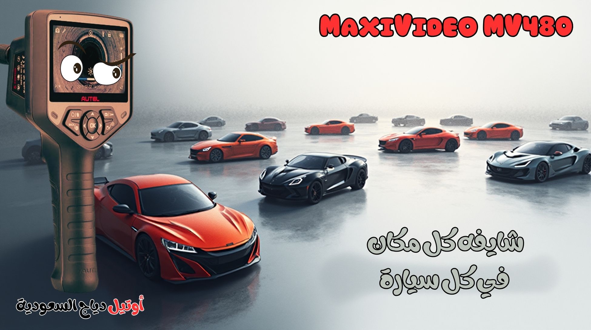 كاميرا فيديو السيارات MaxiVideo MV480 كاميرا فيديو السيارات MaxiVideo MV480